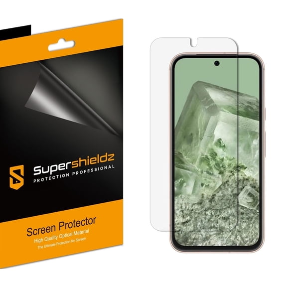 Supershieldz Designed for Google Pixel 8a Screen Protector, High Definition Clear Shield (PET) (3 Pack)