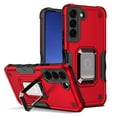 thumbnail image 1 of Supersield Samsung S23 Plus Case Defender Fitted Hard Shell Ring Holder Stad Cover Case for Galaxy S23 Plus - Red, 1 of 5