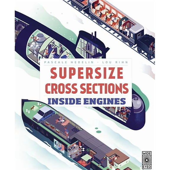 Supersize Cross Sections: Inside Engines (Hardcover)