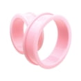 thumbnail image 1 of Supersize Flexible Silicone Double Flared Ear Gauge Tunnel Plug Earrings, 1 of 9