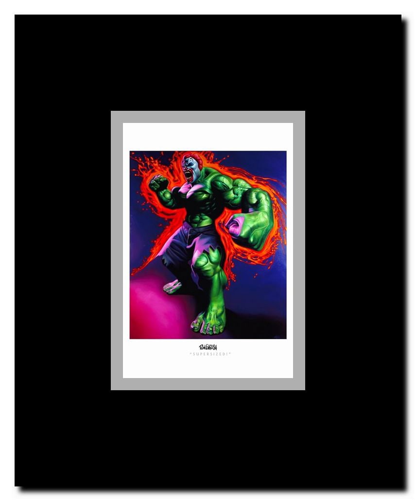 Supersized! Framed Movie Poster
