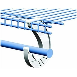 3 x SuperSlide White Closet Rod Support Pack of 2