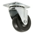 thumbnail image 1 of Super Sliders 2" Swivel Plate Caster with Rubber Wheel, Rolls on Carpet or Hard Surfaces - 1-Pack, 1 of 9