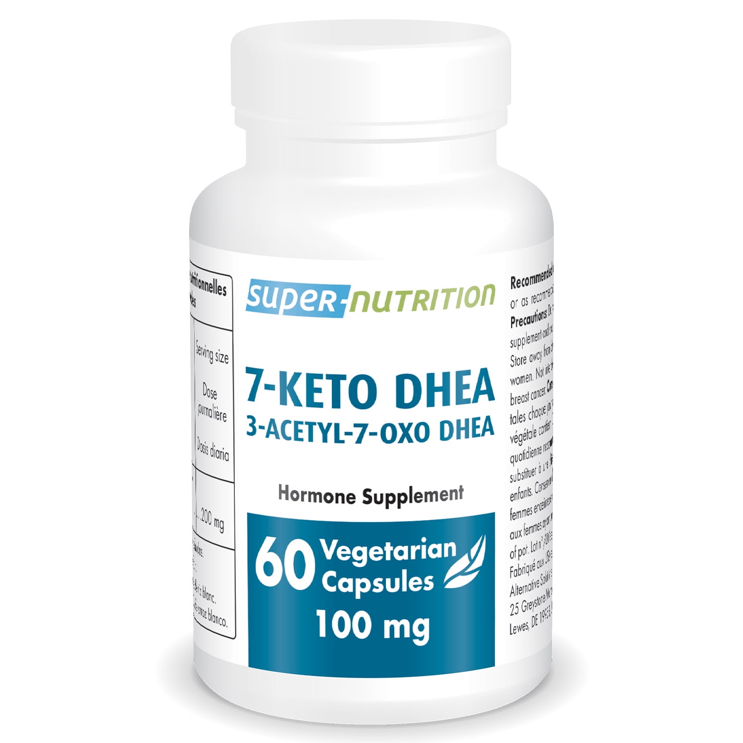 Supersmart 7Keto DHEA 100 mg (7OXODHEA) Weight Management Pills