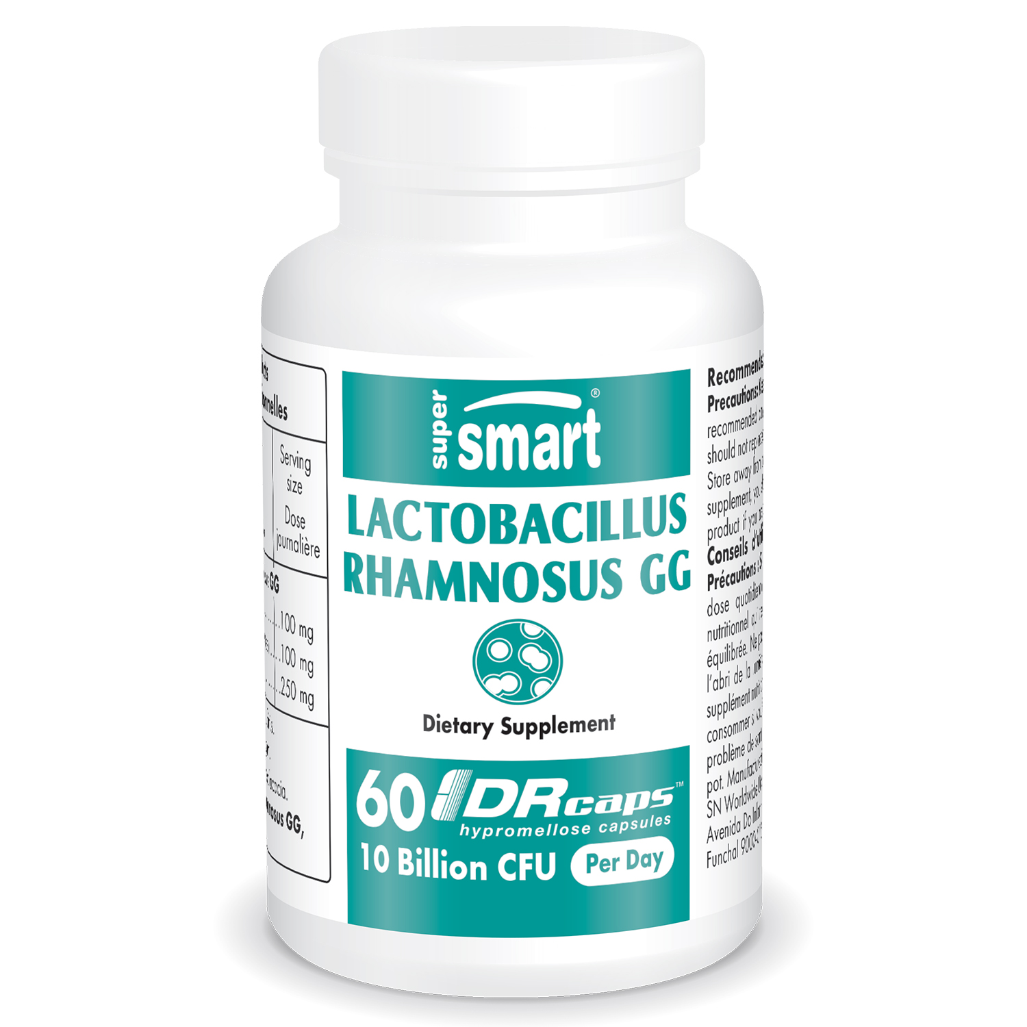 Supersmart Lactobacillus Rhamnosus GG 10 Billion CFU per Day