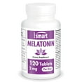 thumbnail image 1 of SuperSmart - Melatonin 2mg per Day (99% Purity) - High Strength Melatonin Supplement - Natural Sleep Aid | Non-GMO - Sugar & Gluten Free - 120 Tablets, 1 of 8