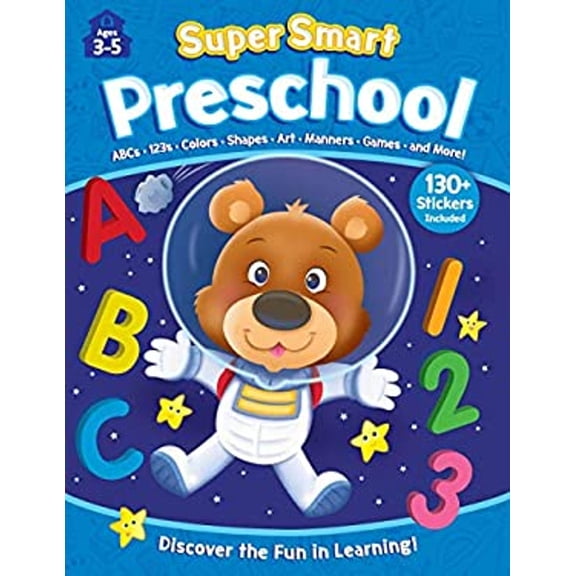 Pre-Owned Super Smart: Preschool (Workbook) (Paperback) 1628857471 9781628857474