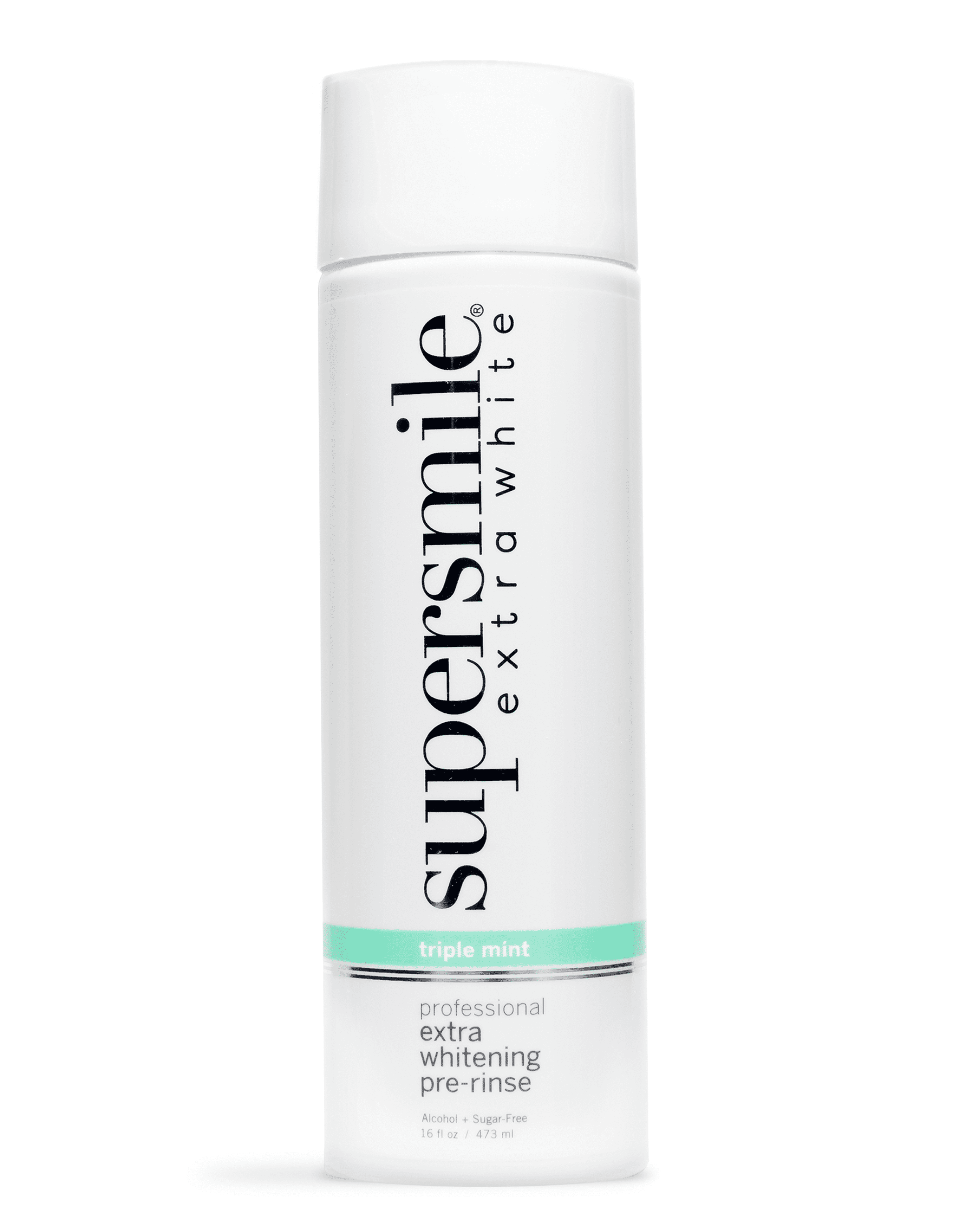 Supersmile Extra Whitening Pre-Rinse, Pre-Brush Mouthwash, Alcohol-Free, 16 oz