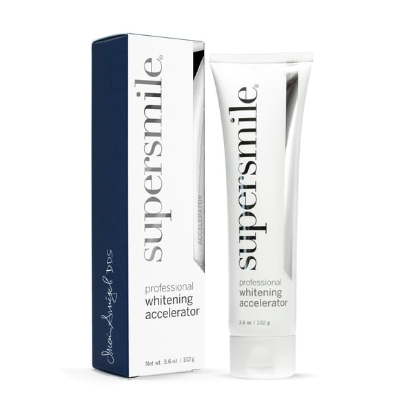 Supersmile Professional Whitening Accelerator Gel – Enamel-Safe, Sensitivity-Friendly Formula, 3.6 oz