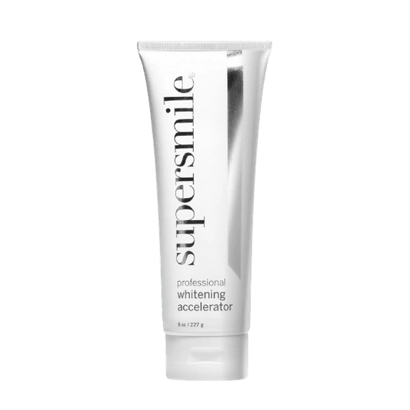 Supersmile Professional Whitening Accelerator 8 oz | Powerful Teeth Whitener | Safe for Sensitive Teeth & Dental Restorations | Daily Whitening Gel