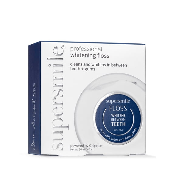 Supersmile Professional Whitening Dental Floss – Gentle, Mint-Flavored, 1 Count