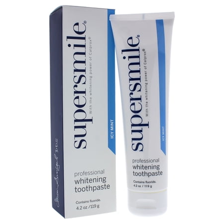 Professional Whitening Toothpaste - Icy Mint by Supersmile for Unisex - 4.2 oz Toothpaste