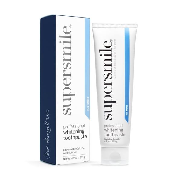 Professional Whitening Toothpaste - Icy Mint by Supersmile for Unisex - 4.2 oz Toothpaste