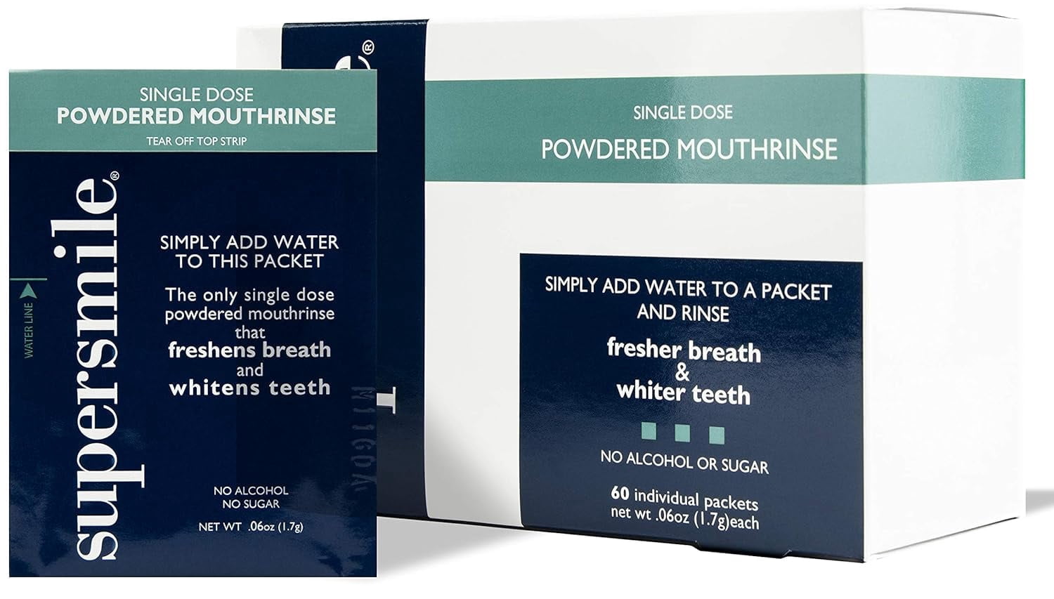 Supersmile Powdered Mouth Rinse, 0.06 oz