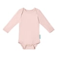 thumbnail image 1 of Supersoft Long Sleeve Baby Bodysuits, Premium Bamboo Rayon Bodysuit Unisex Boy Girl 0-3-6-9-18-24 months, 1-pack, 1 of 9