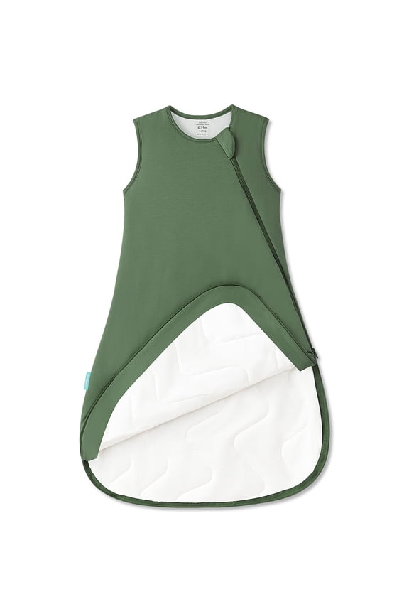 Supersoft Sleep Sack 1.0 TOG, Premium Bamboo Viscose Baby Sleeping Bag 2-Way Zipper Sleep Sack Baby Wearable Blanket