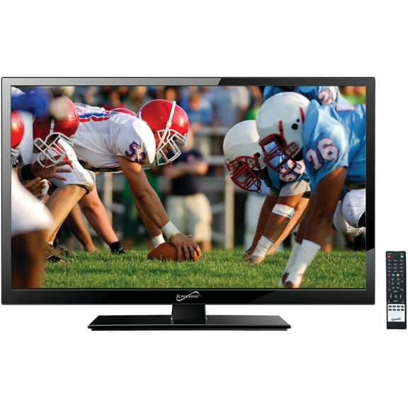 Supersonic 19" 720p LED TV, AC/DC Compatible with RV/Boat
