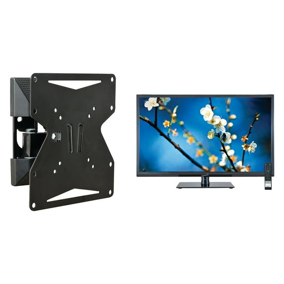 Supersonic 21.5" Class Full HD (1080P) LED TV (SC-2211) and Stanley TMX-022FM Basics Full-Motion Mount