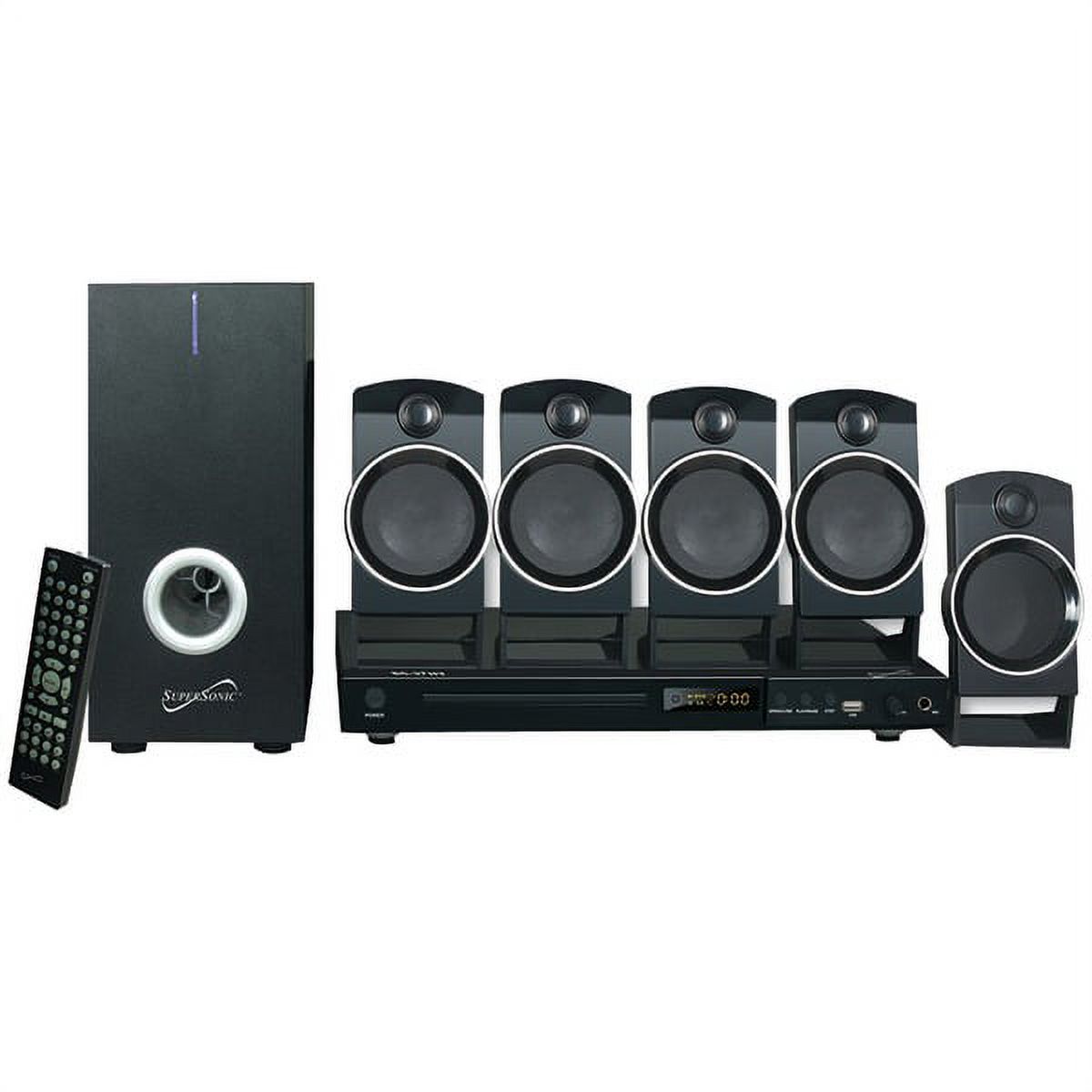 Supersonic 5.1-Channel DVD Home Theater System - image 1 of 1