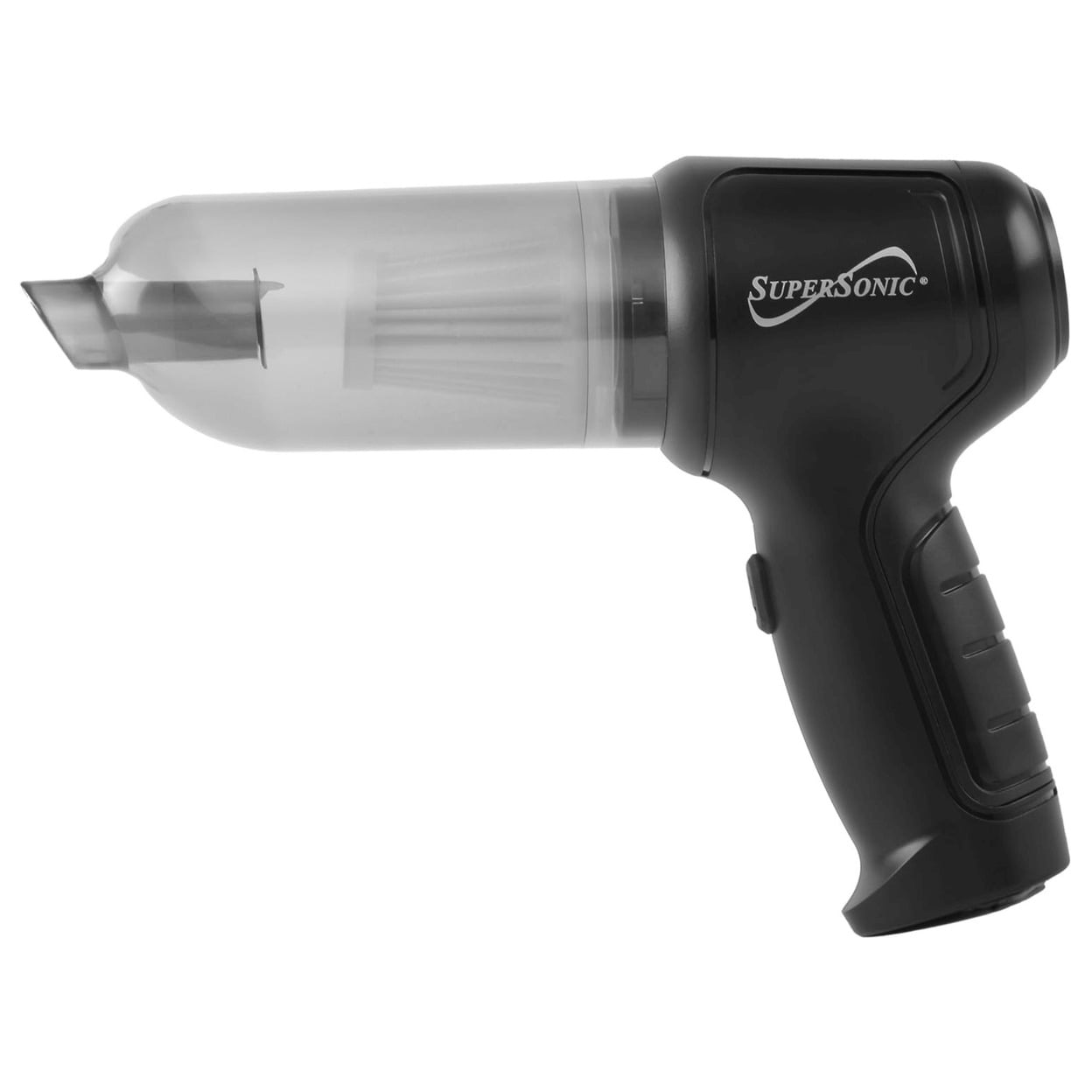 Supersonic Black Cordless Handheld Vacuum with HEPA Filter