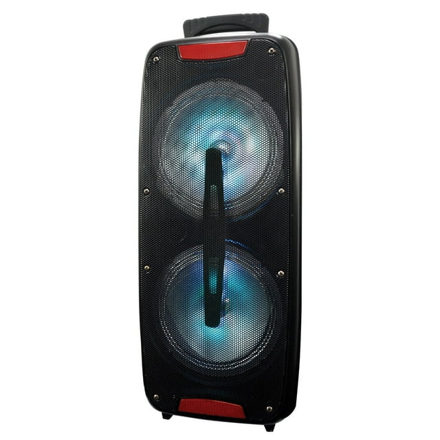 Supersonic Dual 8-inch Speaker With True Technology (black)