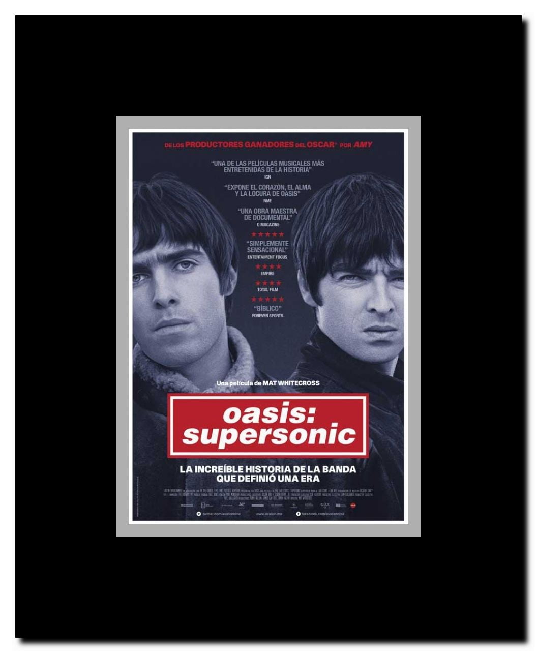 Supersonic Framed Movie Poster