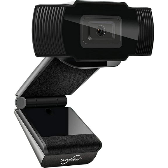 Supersonic SC-940WC Webcam, 2 Megapixel, 30 fps, Black, USB 3.0, Retail