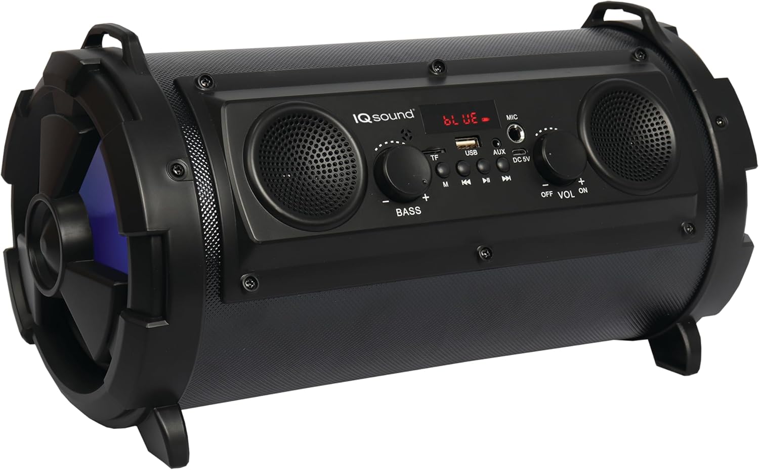 IQ SOUND IQ-1525BT 5"+2" Wireless Bluetooth Speakers Rich Stereo Sound, FM Radio, 16W Output, BT V4.0, USB/SD/AUX/Mic Input, Extra Bass, 10M Range, Rechargeable, Lightweight & Portable