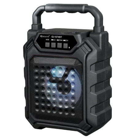 Supersonic IQ-1574BT Bluetooth Portable Speaker Black
