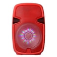 thumbnail image 1 of IQ Sound Portable Bluetooth Speaker System - Red - 50 Hz to 20 kHz - Battery Rechargeable - USB, 1 of 5