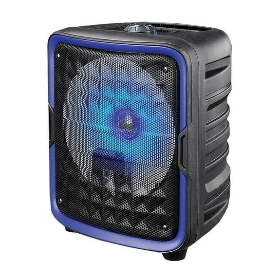 Supersonic IQ-6608DJBT- BLUE 8-inch Speaker with True Wireless Technology (Blue)