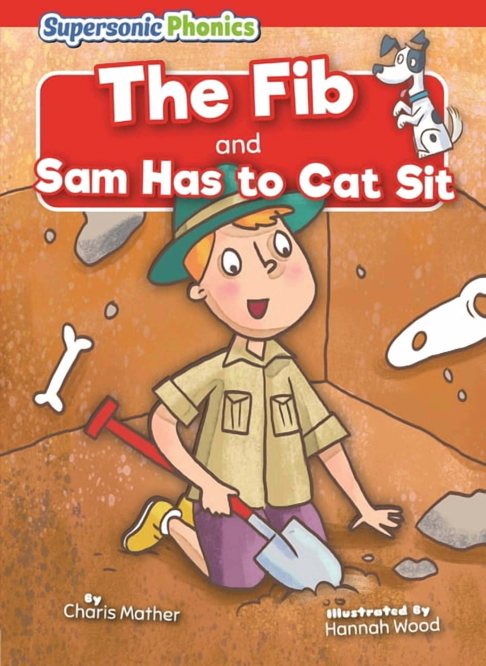 Supersonic Phonics: Level 2 - Red Set Tw The Fib & Sam Has to Cat Sit, (Paperback)