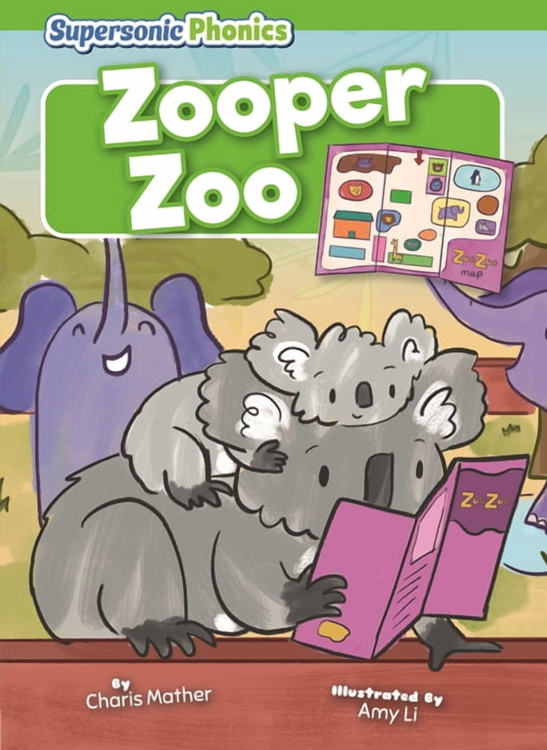 Supersonic Phonics: Level 5 - Green Set Zooper Zoo, (Paperback)
