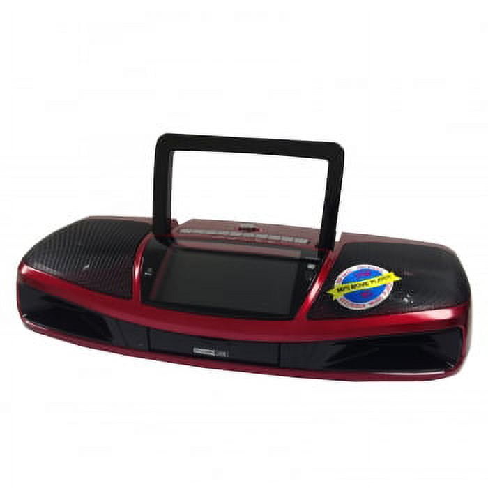 Supersonic Portable Audio System with Remote Control and 4.3 LCD Screen