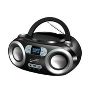 Supersonic Sc509Bt Boombox Bt CD Fm Usb Black