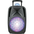thumbnail image 1 of Supersonic Portable Bluetooth Speaker, Black, IQ-6112DJBT-BK, 1 of 6