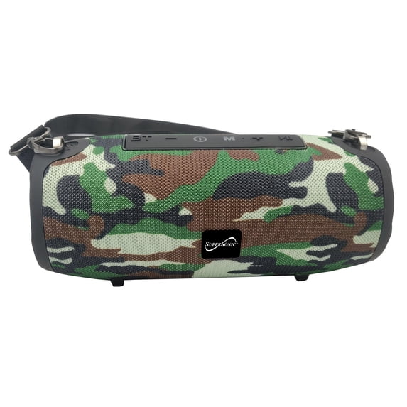 Supersonic Portable Speaker With True Technology (camo)