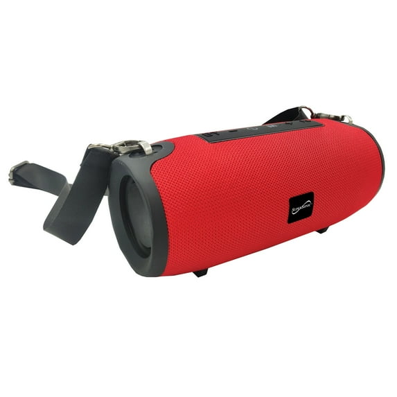 Supersonic Portable Speaker With True Technology (red)