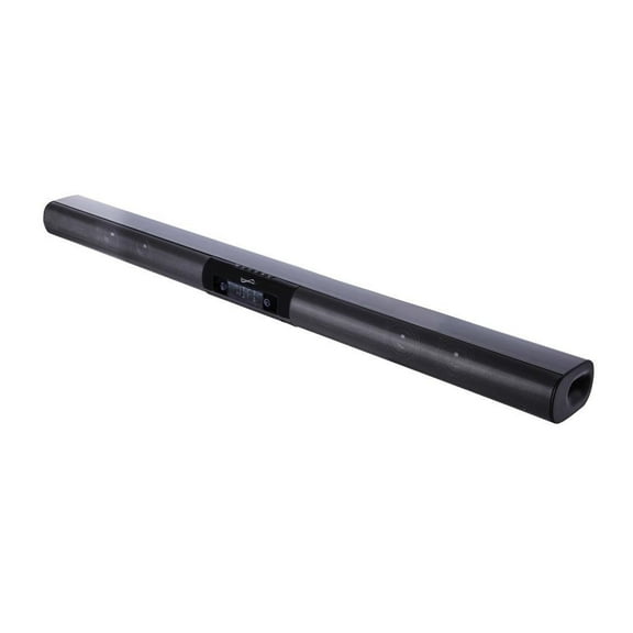 Supersonic SC-1419SBA 37-inch Premium Optical Bluetooth Soundbar System with Alexa, Multi-Room Speaker Connection, RCA Line, Optical In, Free Wi-Fi App, Large LCD Display, FM Radio, 40W RMS Output