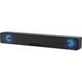 thumbnail image 1 of Supersonic SC-1423SB Bluetooth Rechargeable TV Soundbar RGB LED, FM Radio, HDMI ARC, AUX, USB, Micro SD, Built-in Mic, P, 1 of 9
