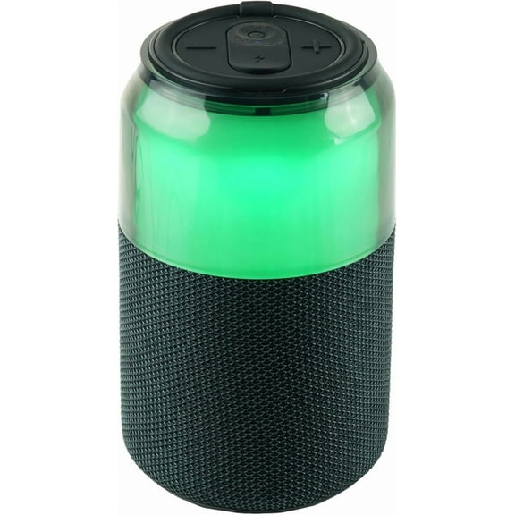Supersonic SC-2335BT SodaBoom Multi-Color Glowing Portable Bluetooth Speaker Black