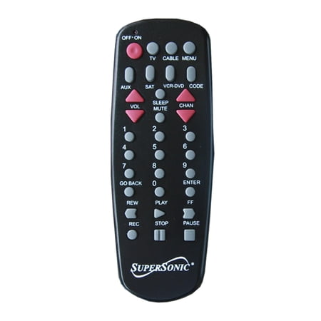 Supersonic SC-27 4-Device Universal Remote