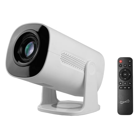 Supersonic 720p Smart LED Wi-Fi Streaming Projector with Bluetooth, SC-92P, SC-92P