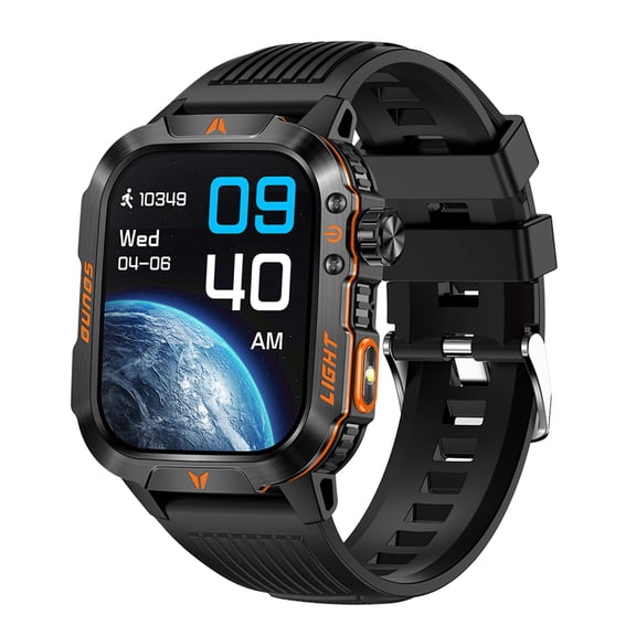 Supersonic Sc-176tsw Xplore Edge Bluetooth Smart Watch With Heart Rate Monitoring, Sc-176tsw