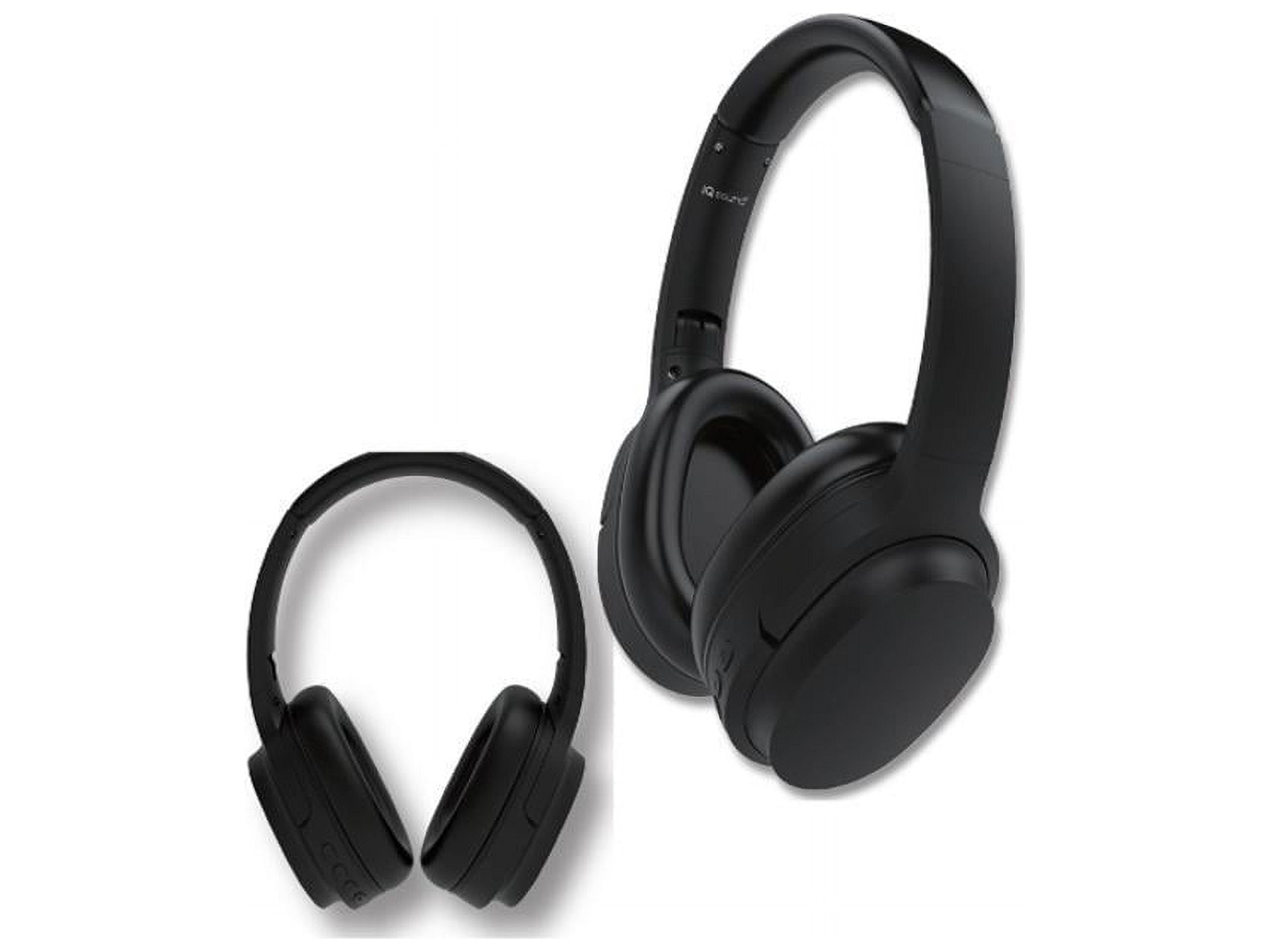Supersonic Shadow Wave IQ-141ANC Noir: The Ultimate Noise-Canceling Supersonic Headphones - Black
