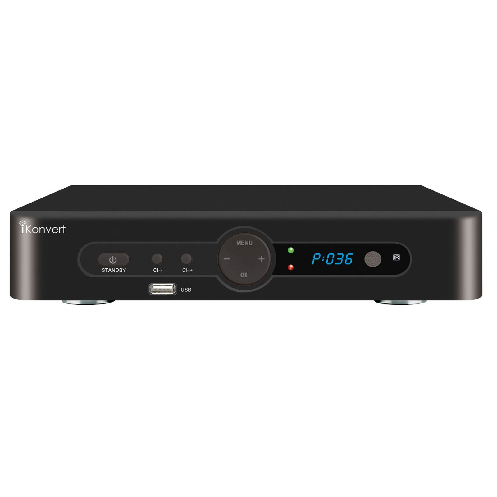Supersonic iKonvert DTV Analog Converter Box with HDMI 1080P Out and USB Media Player - image 1 of 2