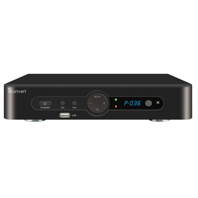 Supersonic iKonvert DTV Analog Converter Box with HDMI 1080P Out and USB Media Player