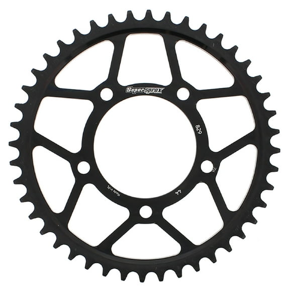 Supersprox 44 Tooth Racing Steel Rear Sprocket (RFE-829-44-BLK)