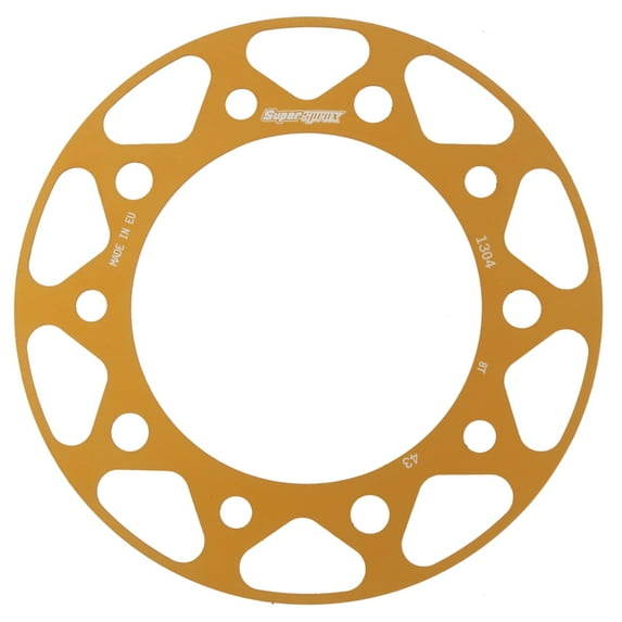 Supersprox Edge Color Disc Gold 43T-RACD-1304-43-GLD for Honda CB650F 18