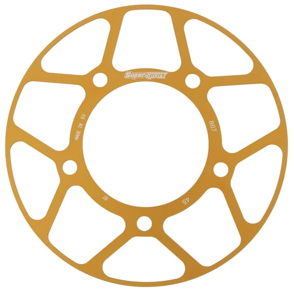 Supersprox Edge Color Disc Gold 45T-RACD-807-45-GLD for Supersprox Rear Sprocket Suzuki GSX650F 08-09, SV650 99-09, SV650 ABS 03-09, SV650 S 06-09